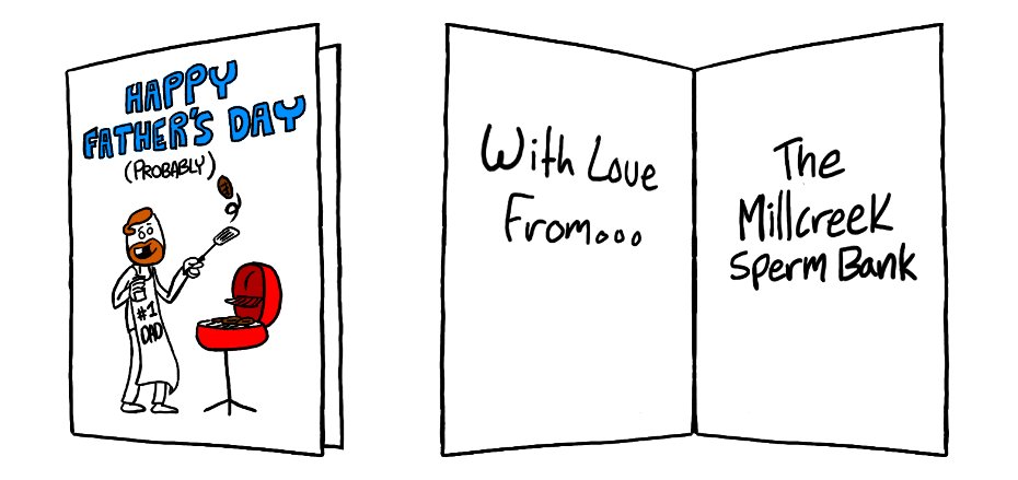 happy father. Happy Father#39;s Day, probably.