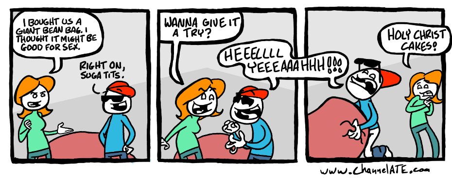 Bean bag. Bean bag.
