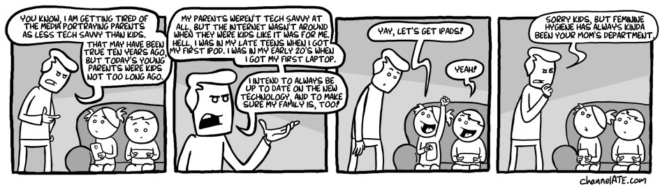 Tech savvy. Tech savvy.