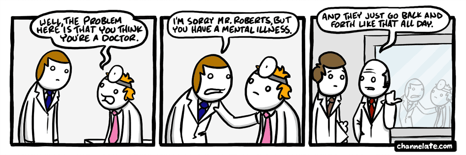 Doctor Doctor. Doctor Doctor.