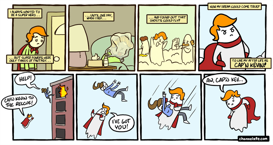Cap’n Kevin. Cap’n Kevin.