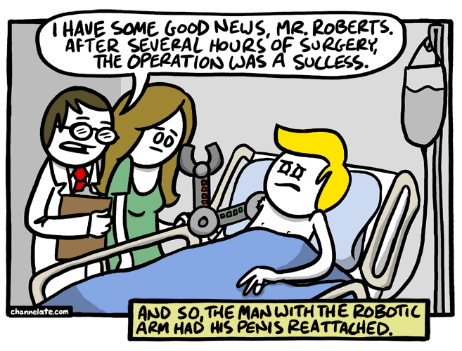 Successful surgery. Successful surgery.