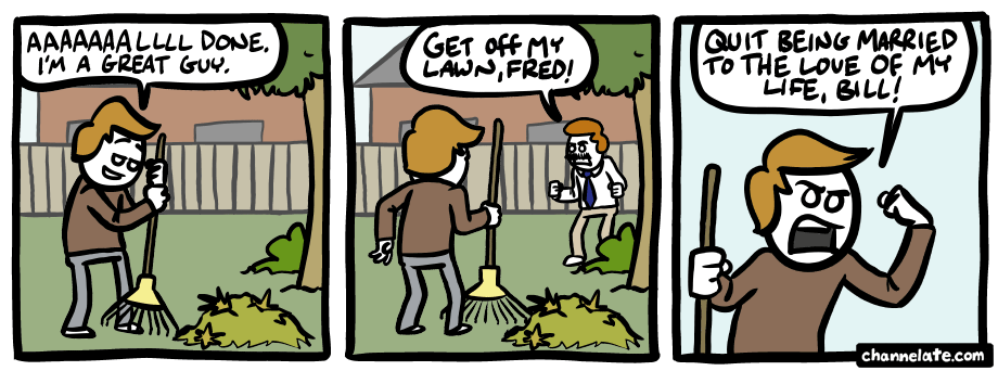 Raking. Raking.