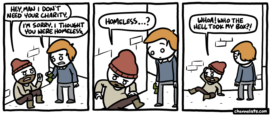 Charity. Charity.