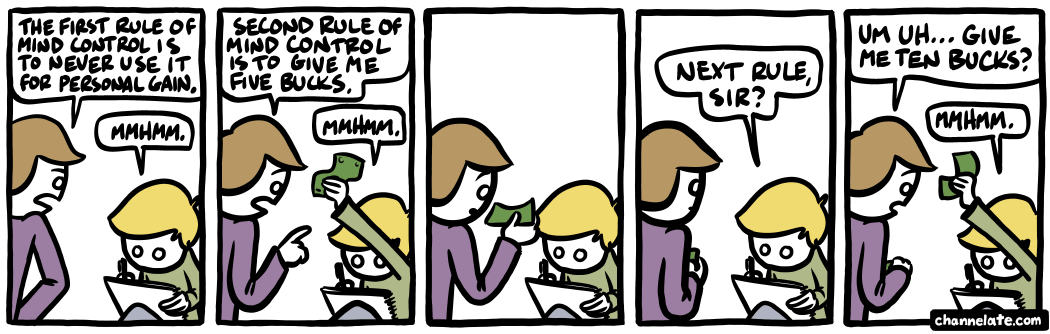 Mind Control. Mind Control.
