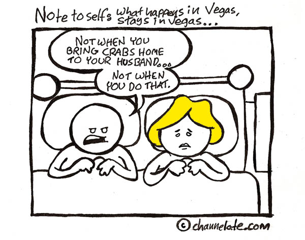 What happens in Vegas. . .