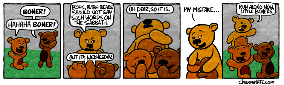 Baby bears.