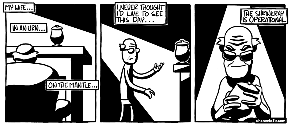 In an Urn. . .