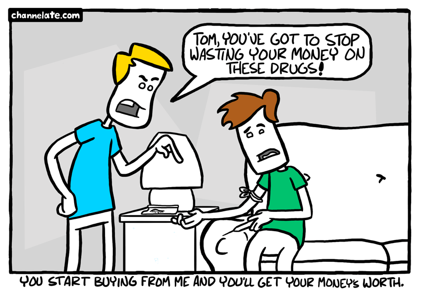 Stop wasting your money.