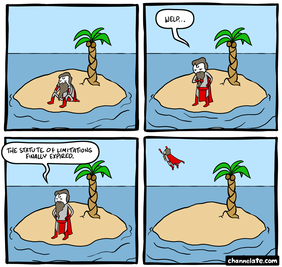 On an island.