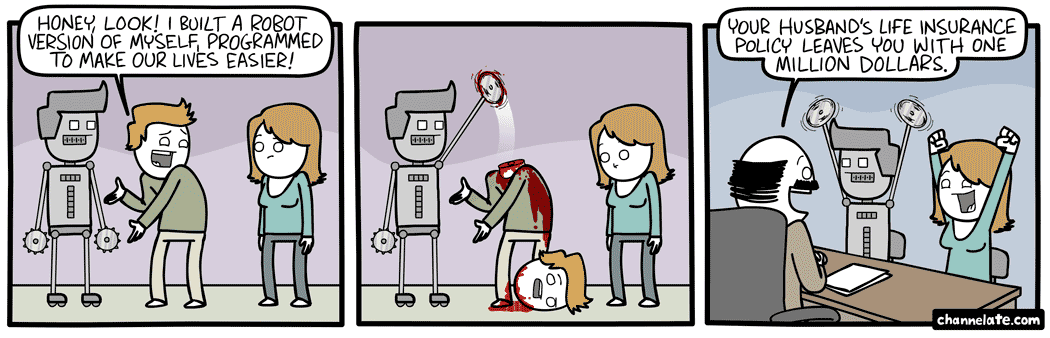 Robot Me.