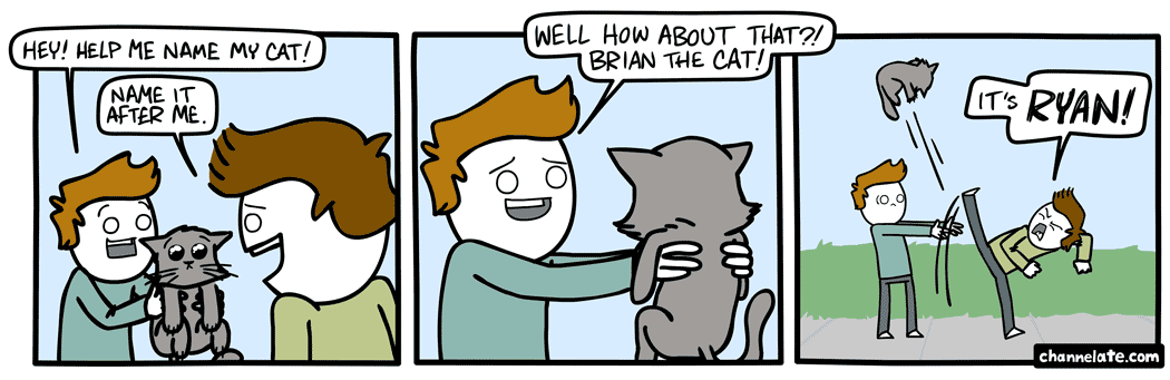 Cat names.