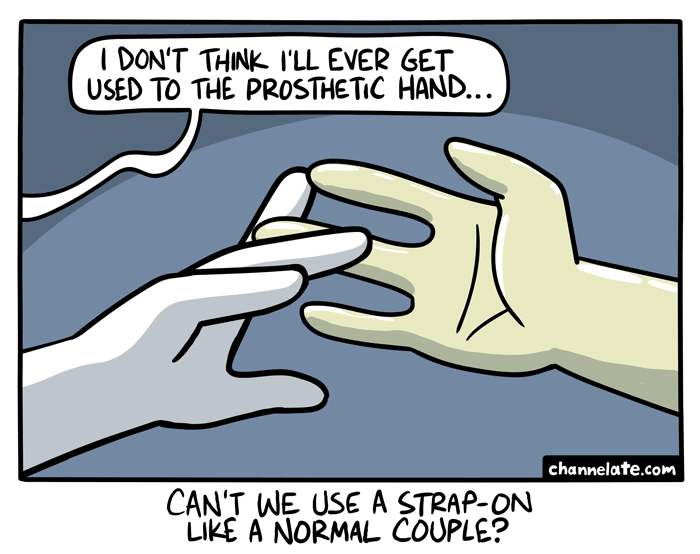 Hands.