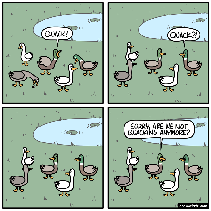 Quack.